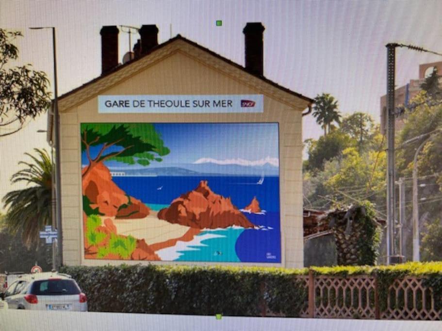 2 Pieces Climatise A 200M Des Plages Théoule-sur-Mer Kültér fotó